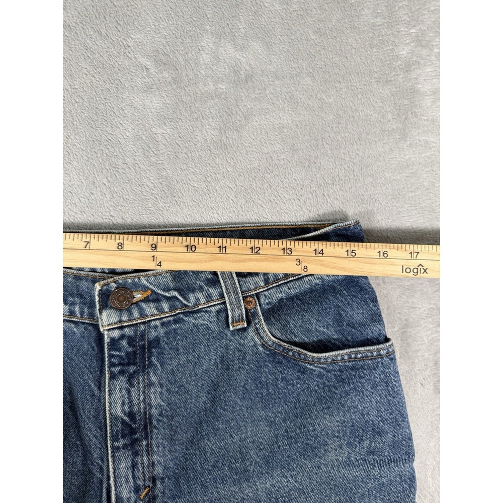 Levis 550 Jeans Womens 12p Relaxed Fit Tapered Leg Vintage 90's Made In USA - Picture 8 of 14